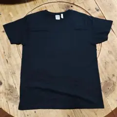 新品タグ付き未使用品LIFEMAXコットン黒無地ブラックTシャツMサイズ男女兼用