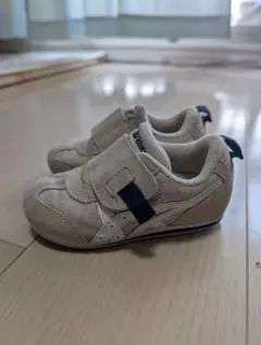 asics ベージュ スニーカー　14.5cm　子供靴