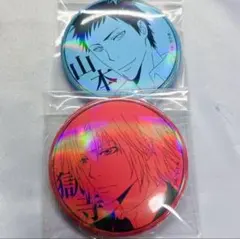 リボーン ホログラム缶バッジ 山本 獄寺