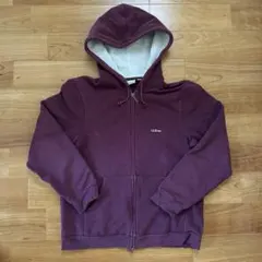 L.L.Bean パープル フード付きパーカー Sサイズ