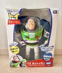 ディズニーバズライトイヤー トーキングフィギュア 廃盤 クリアブルー音声確認済有 ディズニーバズライトイヤー トーキングフィギュア 廃盤 クリアブルー