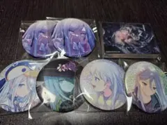 プロセカ 巡音ルカ グリッター缶バッジ ノーブルアート アクリル
