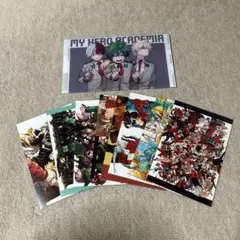 ヒロアカ 原画展 クリアケース入りポストカードセット