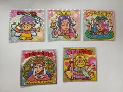 ４枚セット　かわいいビックリマン　かわいいビックリマンシール　sかわゼウス