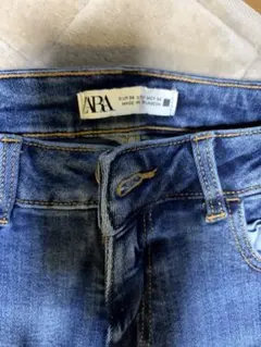saori様ZARA スキニーデニム ジーンズ ブルー