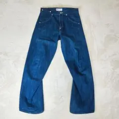 美品 リーバイス エンジニア ルーズ 立体裁断 00s シンチバック W30