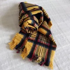 スコットランド製 PINCEAU LOCHCARRON ストール チェック柄