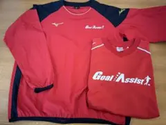 Goal Assist サッカーシャツ、ピステのセット160