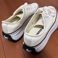 CONVERSE 厚底スニーカー ホワイト　チャックテイラー　26cm