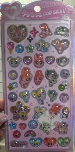 【正規品】パワーパフガールズ うるちゅるポップシール　うるちゅる　パワパフ