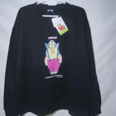 新品 トレーナー 3L サスペンダー兄弟 ごろごろにゃんすけ スウェット 裏毛