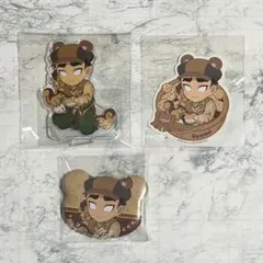 鬼滅の刃 実りの秋まつり 缶バッジ アクスタ ステッカー ポイント 悲鳴嶼行冥