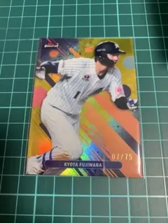2025topps finest 17 千葉ロッテ 藤原恭大 イエローパラレル