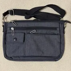 ノーブランド ショルダーバッグ グレー