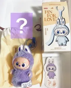 未使用イニシャルラブブ【？】POPMART PINFORLOVE