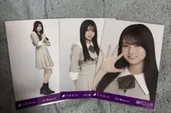乃木坂46 生写真　6期スペシャル　制服　3種コンプ　瀬戸口心月