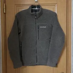 モンベル　クリマプラスシーリングジャケット　メンズ　ブラウン