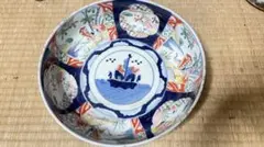 レトロ 蓋付き鉢 古伊万里様式 鳳凰文様 - メルカリ