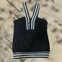 MORGAN 平成ギャル　Y2K ストライプキャミソール