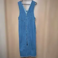 MARI.EmmY デニムブルー オールインワン