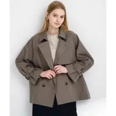 新品 アーバンリサーチ Sonny Label 撥水ショートトレンチコートM