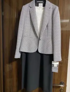 【新品タグ付き】洋服の青山　ワンピース＆ジャケット セットアップ