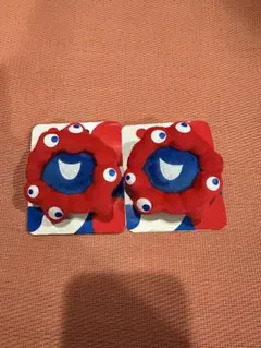 ★2個セット★ ミャクミャク　ぬいバッジ　フェイス　万博