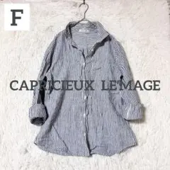 CAPRICIEUX LE'MAGE 長袖シャツ F ストライプ柄のサムネイル