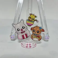 映画 デリシャスパーティ プリキュア ミニアクリルスタンドキーホルダー