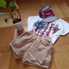 無印コーデュロイのショートパンツ