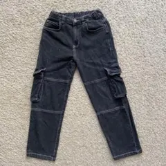 ZARAキッズ　デニムカーゴパンツ　140