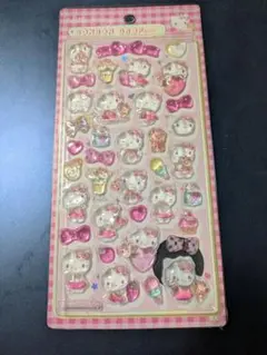 キティ　ボンボンドロップ風シール