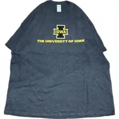 【古着】カレッジT アイオワ大学 ロゴ Tシャツ メンズ 2XL