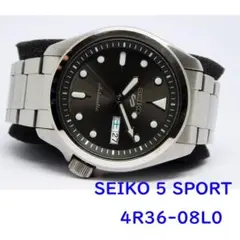 SEIKO 5 SPORT 自動巻き腕時計 4R36-08L0