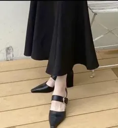 バックルツキパンプス　Mサイズ(23.5cm相当)