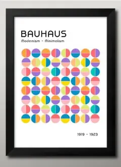16045■A3アートポスター『バウハウス』絵画 イラスト マット