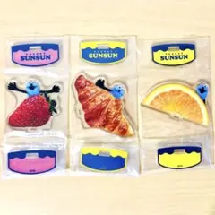 値下げ☆パペットスンスン ゆらゆらアクリルスタンド ３点セット コラボ