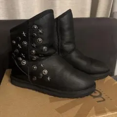 UGG ムートンブーツ スタッズ レザー サイズ7