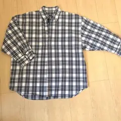ロペピクニック チェック柄 七分丈シャツのサムネイル