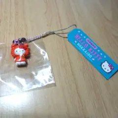 ご当地　ハローキティ　北海道自然動物　根付け　ストラップ ご当地キティ 根付 北海道限定 雪うさぎキティ ハローキティ