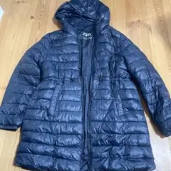 ZARA ネイビー キルティングコート 13-14