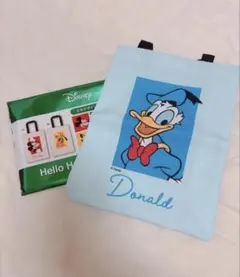 エイブル　ディズニー　トートバッグ　ドナルド& グーフィー