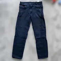 UNIQLO ネイビー　スキニーデニム Lサイズ