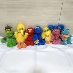 【大セール中】セサミストリート ぬいぐるみ 7点セット