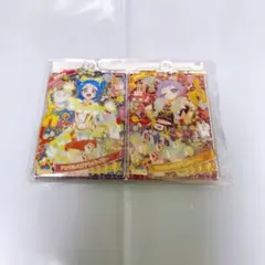 ひみつのアイプリ ビビ チィ namco限定 アクリルカードキーホルダー