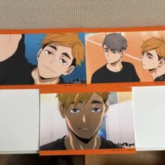 ハイキュー!! 写真 宮侑 宮治 ネットプリント 3枚セット