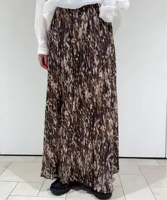 新品　JOURNAL STANDARD コットンボイルクリンクルプリーツスカート