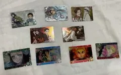 鬼滅の刃 ステッカー カード9枚セット