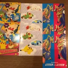ポケモンクリアファイル7枚セットです。