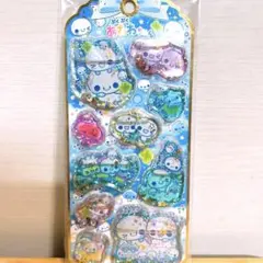 s*o様 あわわちゃん ウォーターシール 【青】